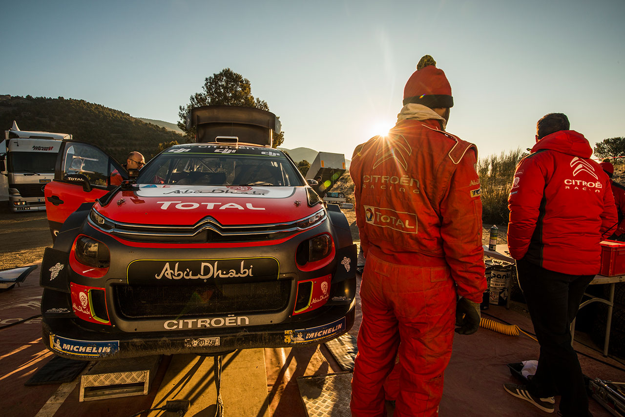 シトロエンはWRC第3戦に向けた事前テストを実施。セバスチャン・ローブも参加した