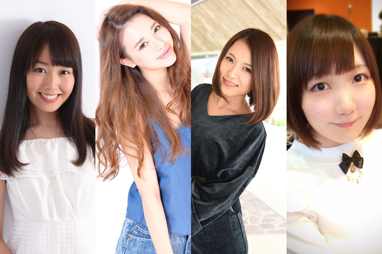 Arnage Racingのレースクイーン『Arnage Lovely Cats』のメンバー