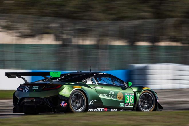 GTDクラスに参戦する36号車アキュラNSX GT3