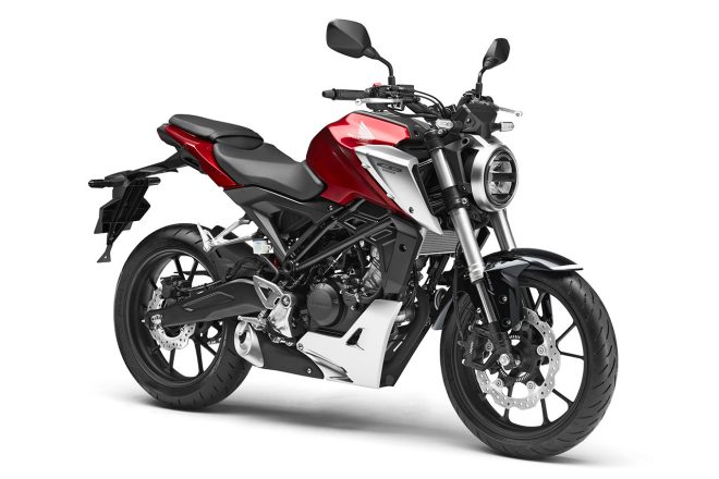 CB125R（キャンディークロモスフィアレッド）