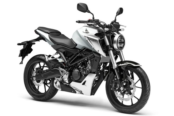 CB125R（パールメタロイドホワイト）