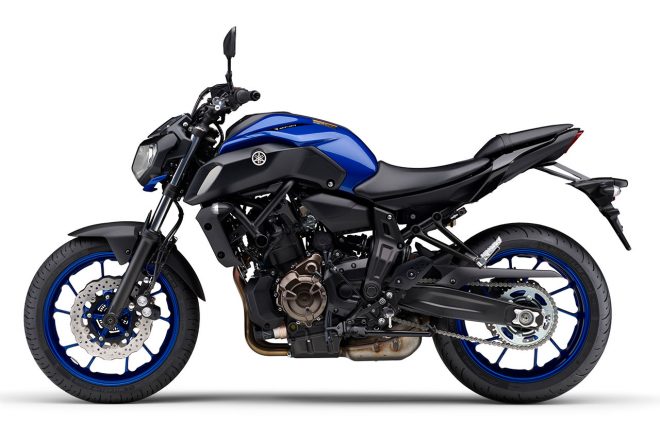 ヤマハMT-07 ABS／ブルー