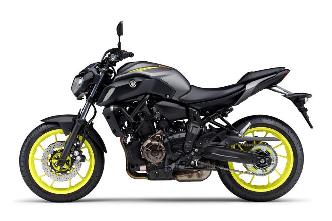 ヤマハMT-07 ABS／マットグレー