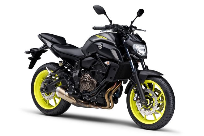 ヤマハMT-07 ABS／マットグレー