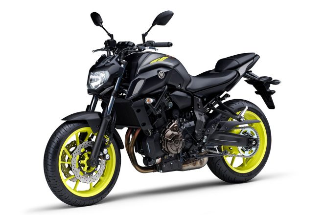 ヤマハMT-07 ABS／マットグレー