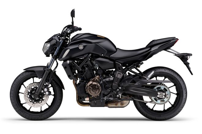 ヤマハMT-07 ABS／マットダークグレー