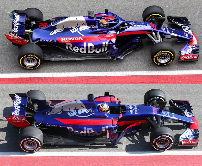 F1新車分析：トロロッソSTR13