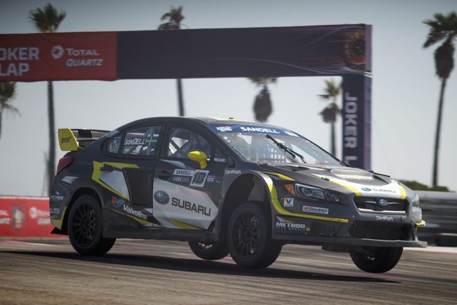 スバルが2017年のGRCにに投入したスバルWRX STI