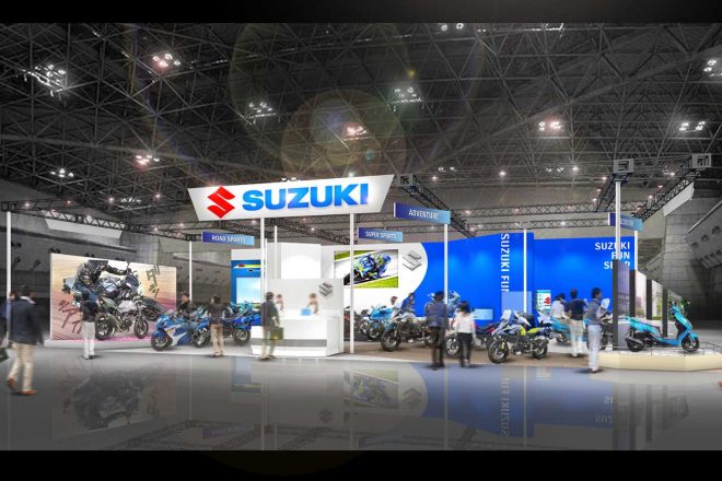 スズキブースのイメージ図（東京会場）