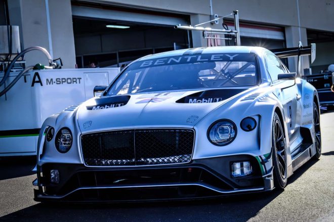 ベントレー・チームMスポーツが2018年から投入する新型ベントレー・コンチネンタルGT3