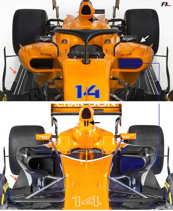F1新車分析：マクラーレンMCL33