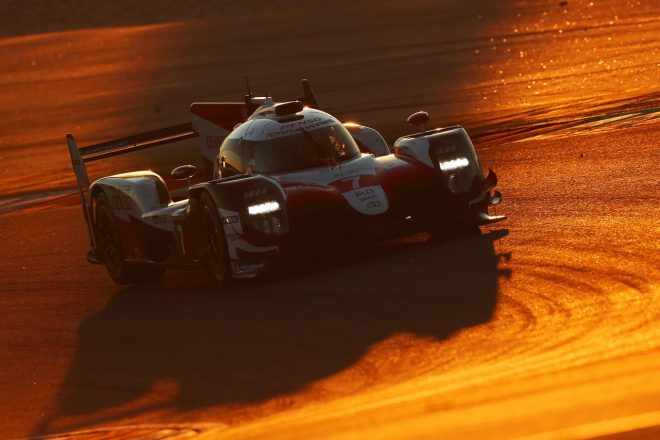 アラゴンでテストを行う2018年型トヨタTS050ハイブリッド