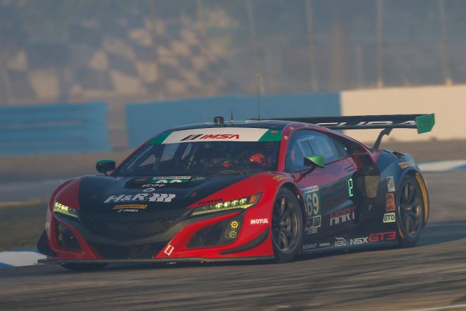 NSX勢最上位となったHARTの69号車アキュラNSX GT3