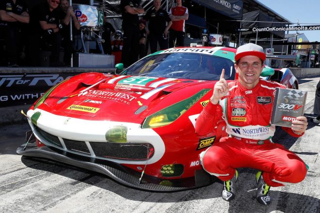 2戦連続でGTデイトナクラスポールを獲得したスピリット・オブ・レースのダニエル・セラ