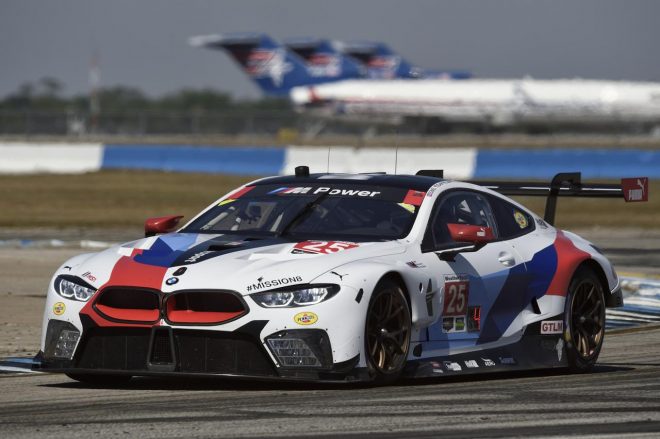 デビュー2戦目でクラスポールを獲得した25号車BMW M8 GTE