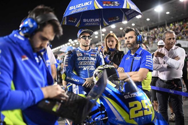 アンドレア・イアンノーネ（チーム・スズキ・エクスター）