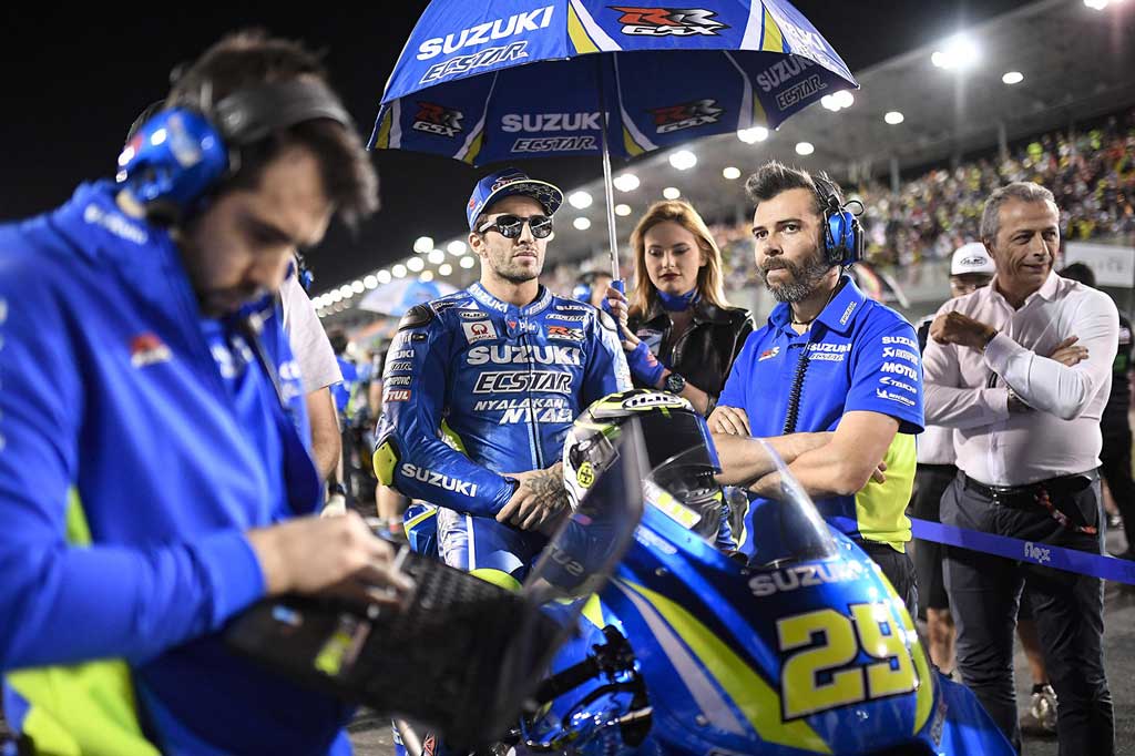 アンドレア・イアンノーネ（チーム・スズキ・エクスター）