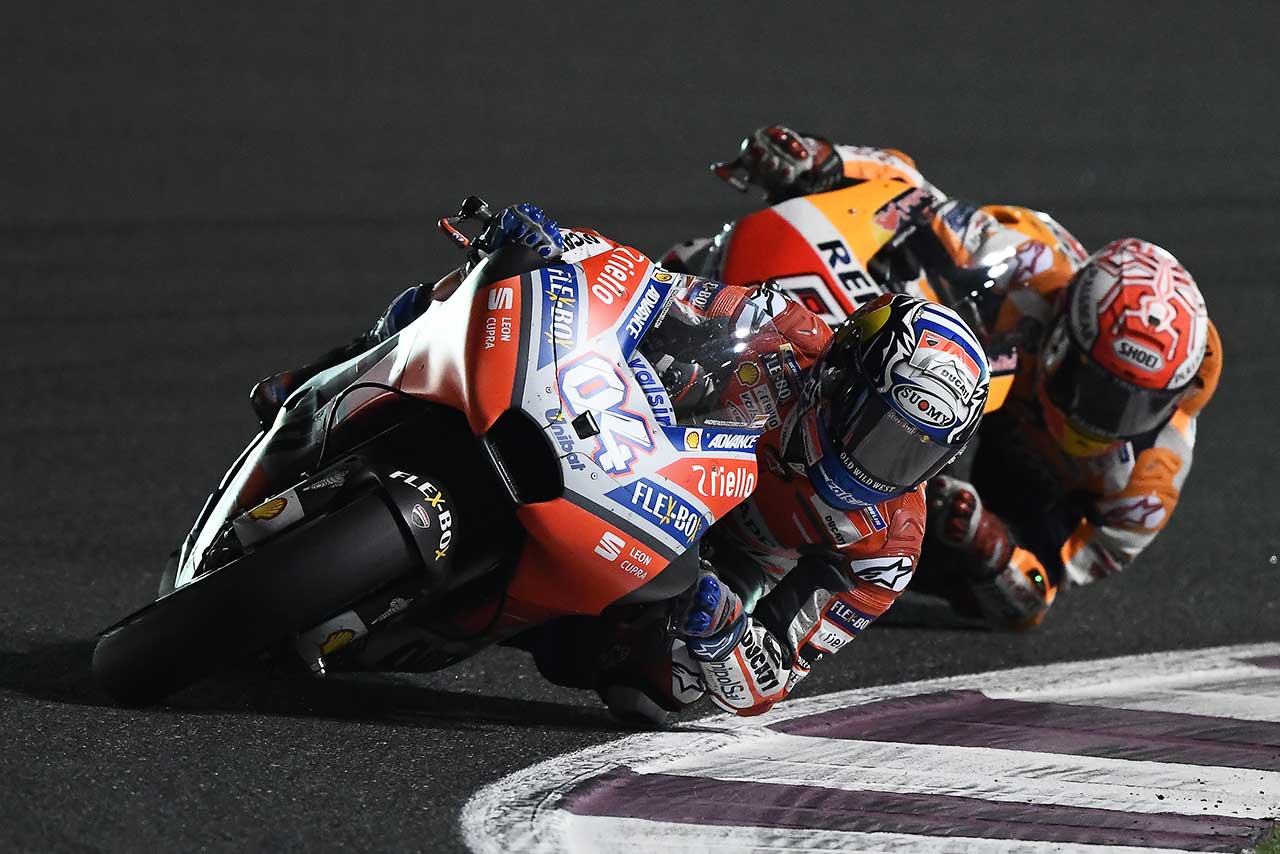 マルケスの“攻撃”を予感しそれに備えていたドビジオーゾ