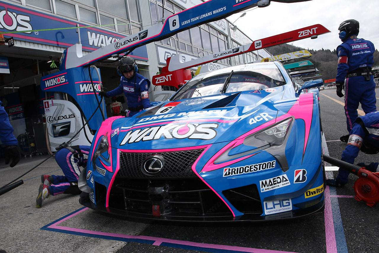 大嶋和也／フェリックス・ローゼンクビストがドライブするWAKO'S 4CR LC500