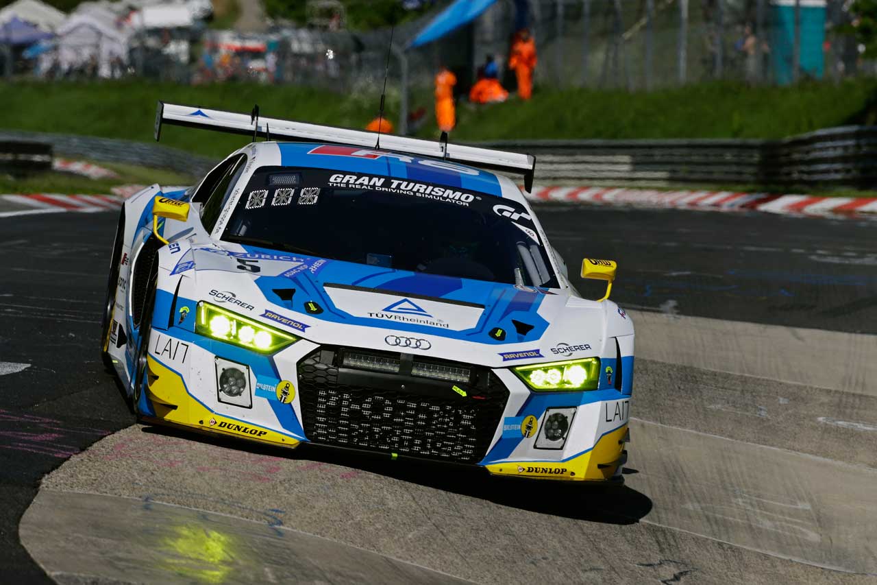 アウディスポーツ・チーム・フェニックスのアウディR8 LMS