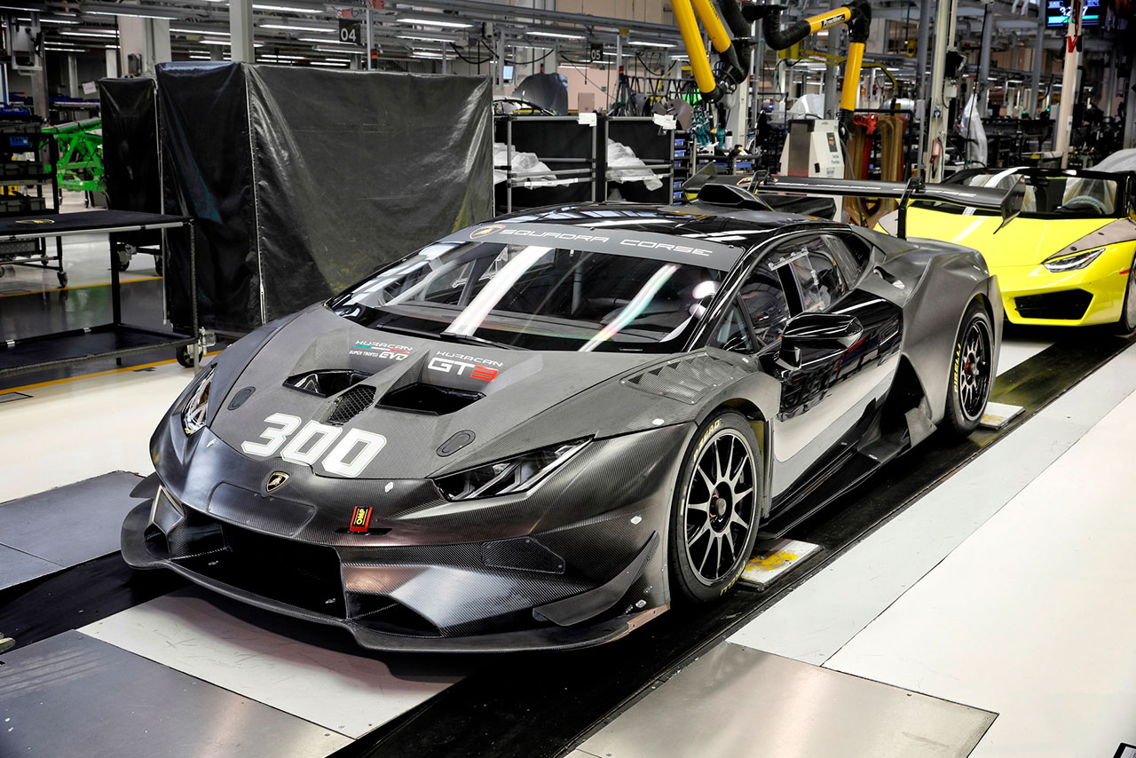 ウラカンGT3、スーパートロフェオ、スーパートロフェオEVOの累計製造台数が300台に到達