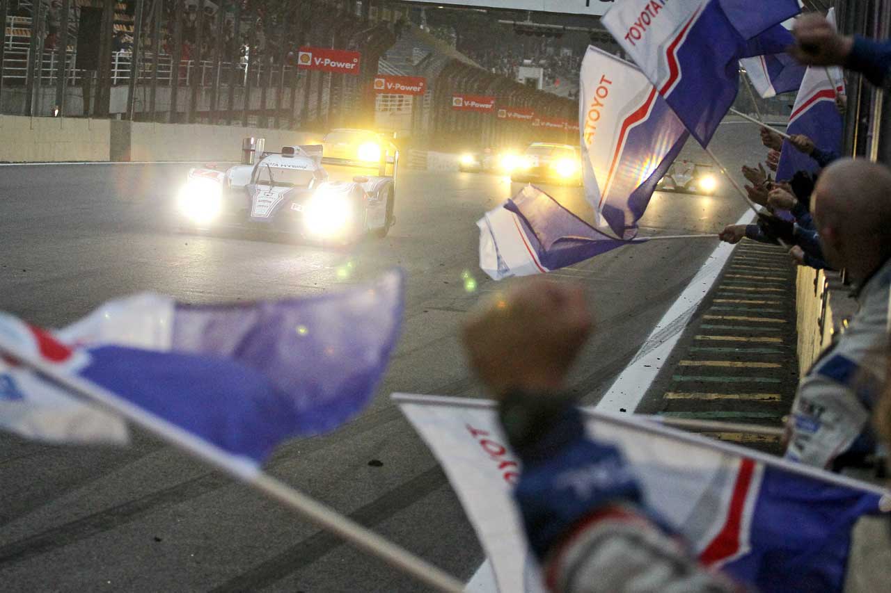 WECデビューシーズンの2012年、トヨタはサンパウロで初優勝を挙げた
