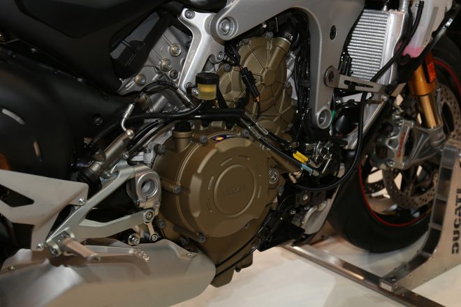 ドゥカティ・パニガーレV4 S（内部構造）