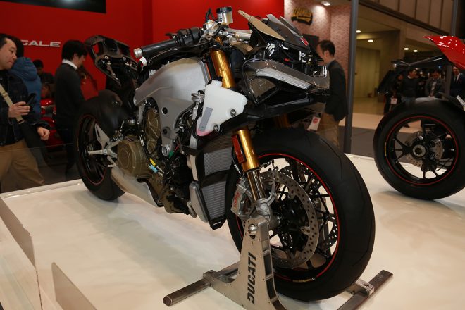 ドゥカティ・パニガーレV4 S（内部構造）