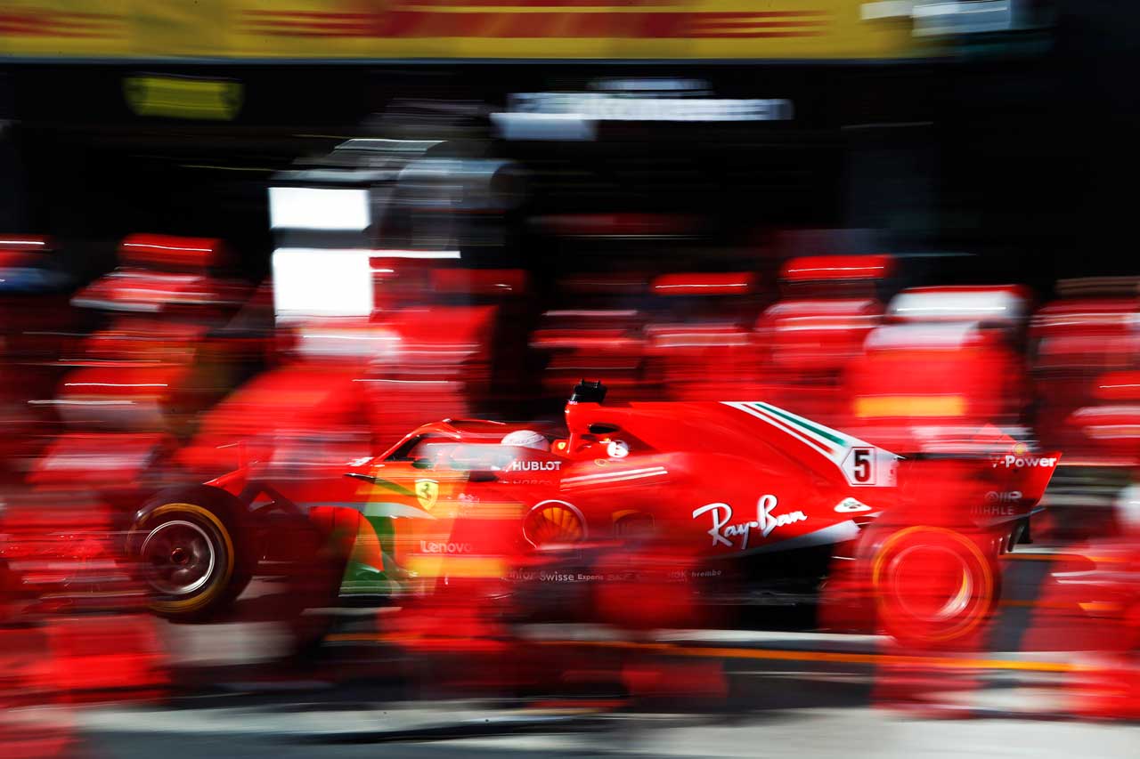 セバスチャン・ベッテル（フェラーリ）　2018F1オーストラリアGP
