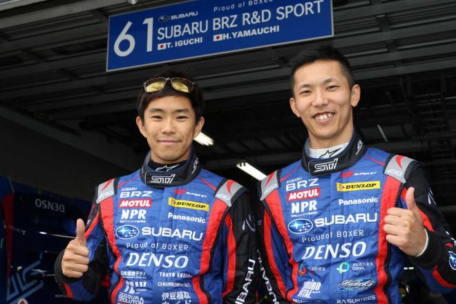 井口卓人（左）、山内英輝（右）