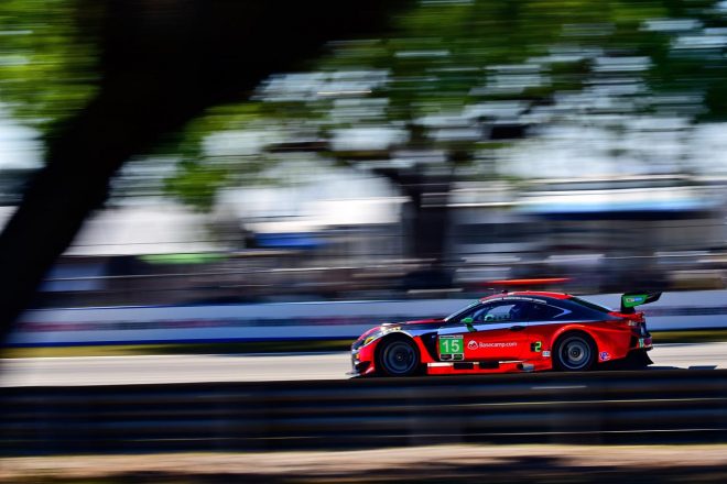 セブリングからレッド基調のカラーリングとなった15号車レクサスRC F GT3