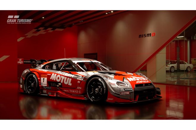 Motul Autech Gt R グランツーリスモsportの3月アップデートでスーパーgt500車両が登場 筑波サーキットも新収録の画像 写真 4 Autosport Web