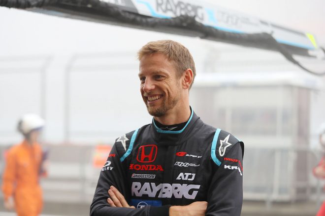 ジェンソン・バトン（RAYBRIG NSX-GT）