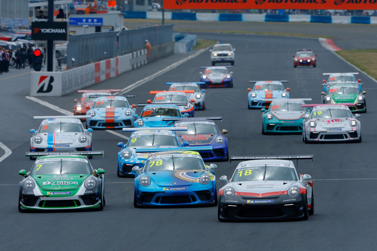 ポルシェカレラカップ ジャパン2018 第2戦岡山 決勝レポート