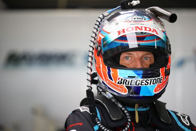 ジェンソン・バトン（RAYBRIG NSX-GT）