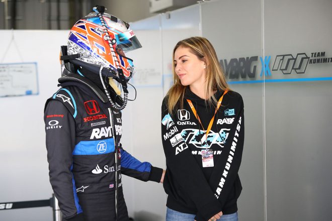 ジェンソン・バトン（RAYBRIG NSX-GT）