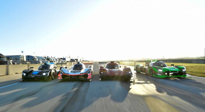 2017年から施行されたDPi規定にはキャデラック、アキュラ、マツダ、ニッサンの4メーカーが参画中