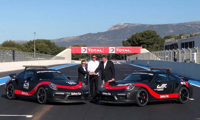 ポール・リカールで公開されたポルシェ911ターボのセーフティカー
