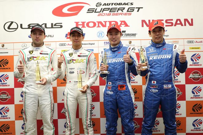 スーパーGT第1戦岡山 予選ポール会見