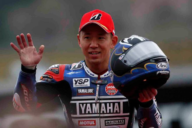 開幕戦レース1で優勝を飾った中須賀