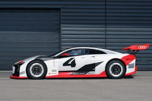 実車の『アウディe-tron ビジョングランツーリスモ』