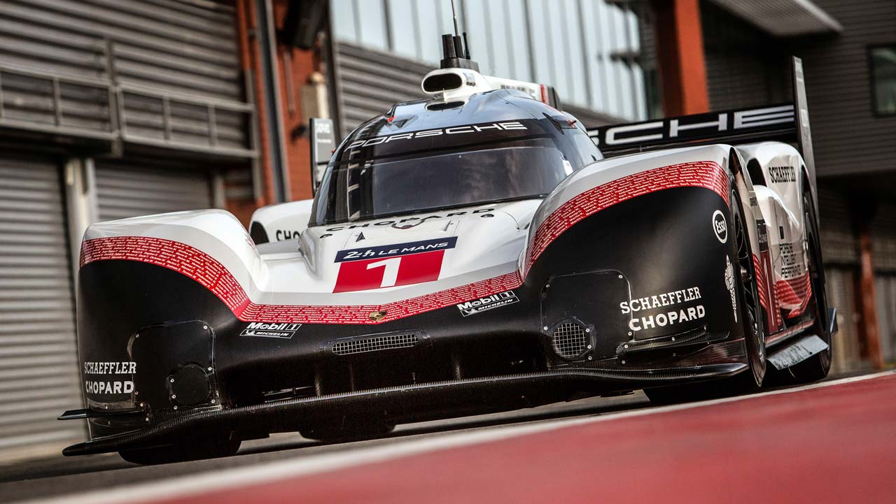 スパ・フランコルシャンの新レコードタイムをマークしたポルシェ919ハイブリッドEVO