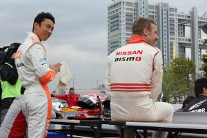 NISMOのタイムに中嶋一貴も拍手を送っていた