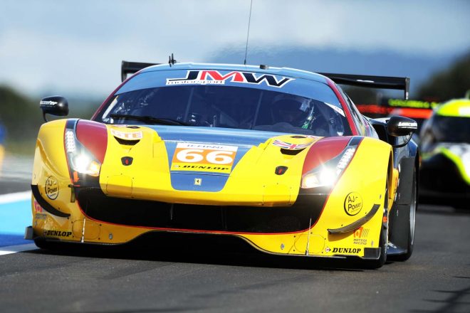 JMWモータースポーツの66号車フェラーリ488 GTE