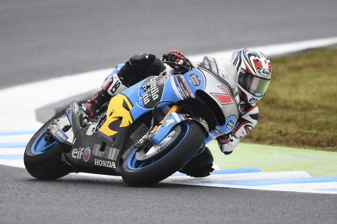 2017年のMotoGP日本GPでも代役参戦するなど、その実力はまだまだ現役