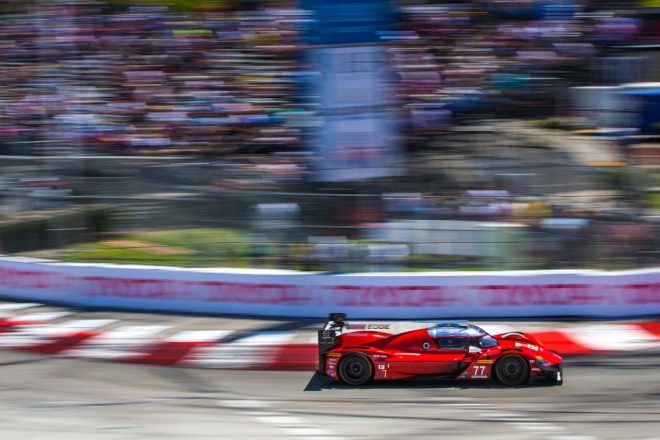 77号車マツダは予選7番手から着実にポジションアップを果たした。