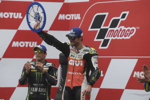 第2戦を終えてポイントランキングトップに立ったカル・クラッチロー