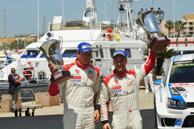 オストベルグは2014年のラリー・イタリアで総合2位を獲得している