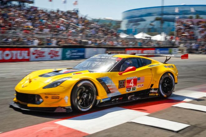 IMSA第3戦ロングビーチで2018年シーズン初優勝を飾った4号車コルベットC7.R