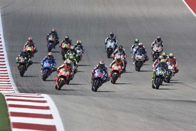 2016第3戦アメリカズGP スタートシーン